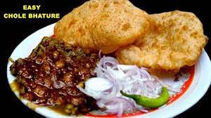 I enjoy eating hot chole with tikkis, bhaturas, kulcha or simply topped on a slice of bread. Easy Chole Bhature Recipe Bharatzkitchen