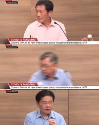 Well, anyway, i guess it's time for mothersheet to kope now Eye Power Lawrence Wong Ong Ye Kung Comment On Covid 19 Press Conference Memes Politics News Top Stories The Straits Times