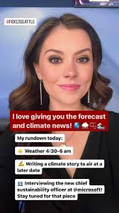 Meteorologist Abby Acone