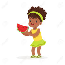 Voir plus d'idées sur le thème dessin, dessin fille, dessin manga. Douce Petite Fille Africaine Appreciant Manger Le Vecteur De Dessin Anime De Pasteque Illustration Clip Art Libres De Droits Vecteurs Et Illustration Image 85000441