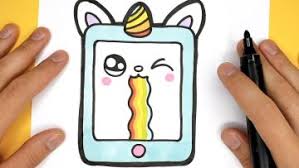 Nach dem drucken kann man leicht färben. Kawaii Malen Social Useful Stuff Handy Tips
