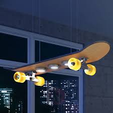 Light Cruiser Lampa Wiszaca Led Skateboard In 2020 Skateboard Room Skateboard Decor Skateboard Furniture
