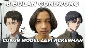 Jempalik terguling ke arah berlawanan; Rambut Gondrong Minta Cukur Model Levi Ackerman Attack On Titan Youtube