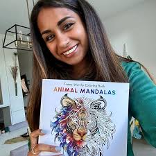 Animal Mandalas: Coloring Book for Adults and Teens for Stress Relief and  Relaxation : Morgan, Melissa Anne: Amazon.ca: Books