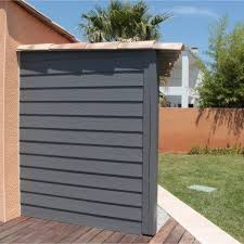 Clin Pour Bardage Fibrociment Gris Ardoise Eternit Calliclad 1 75 M Bardage Bardage Bois Exterieur Gris Ardoise