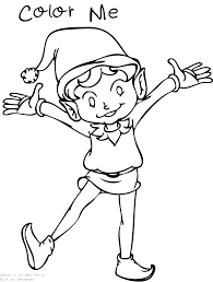 Get hold of these coloring sheets that are full of pictures and involve your kid in painting them. Printable Girl Elf On The Shelf Coloring Pages Coloring Home