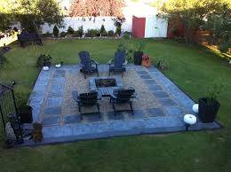 Add warmth and ambience to your patio, deck or backyard with this round wood burning bring warmth and modern decor to your home's outdoor area with the peaktop 30 outdoor round wood burning fire pit with concrete base. Pea Gravel For Fire Pit Area Novocom Top