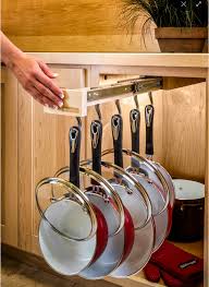 Sglideware Pull Out Cabinet Organizer For Pots Pans 7 Hook En 2020 Muebles Para Despensa Organizacion De Pequenas Cocinas Diseno Muebles De Cocina