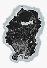 All images is transparent background and free download. Gta V Map Black And White Hd Png Download Kindpng