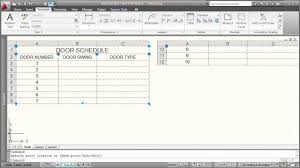 modifying a table in autocad