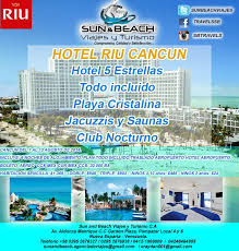Hotel Riu Cancun Todo Incluido Cupos Limitados Cancun Hotel Turismo