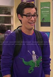 He seems to be a bit adventurous, a trait he shares with parker. Wornontv Joey S Robot And Dinosaur Sweater On Liv And Maddie Joey Bragg Clothes And Wardrobe From Tv