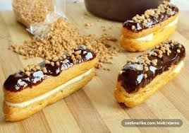 Ekleri Recipe Desert Recipes Food Snacks