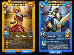 By having our heroes with more health than the enemy's ones, they won't miss almost any shot. Ranvir Or Miki For Titans What Are Your Thoughts Empiresandpuzzles