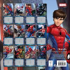Deluxe spiderman 2020 wall calendar gift set with separately licensed calendar stickers. Spiderman Wall Calendars Large Selection