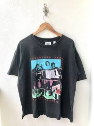 Vintage Original 90s The Rolling Stones Budweiser In 2020 Used Clothing Black Shirt Apparel Design