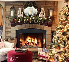Rustic Christmas Mantel Christmas Fireplace Decor Christmas Fireplace Christmas Mantel Decorations