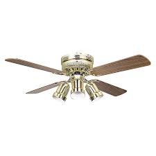The ozone ceiling fan from possini euro design (patent pending) is a low profile flushmount fan with some truly revolutionary design elements. Concord 42 Inch Bullet Light Indoor Hugger Ceiling Fan Bed Bath Beyond