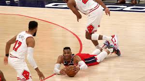 The washington wizards have agreed to send superstar russell westbrook to the los angeles lakers for three players and what was the number 22 pick in thursday night's nba draft, the athletic and. Westbrook Gets Fourth Straight Triple Double But Wizards Can T Beat Bulls Sportsnet Ca