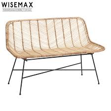 Impart your backyard patio or garden areaimpart your backyard patio or garden area with a sense of scholarly culture with this contemporary outdoor bench. Wholesale Garden Paris Rattan Bench Outdoor Furniture Nature Pe Rattan Two Seat With Metal Leg Chair Bistro Rattan Dining Bench Buy Rattan Bench Garden Bench Dining Bench Product On Alibaba Com
