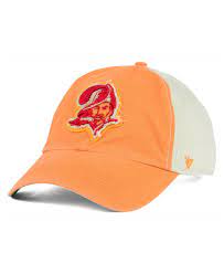 Tampa bay bucaneers new era 9fifty nfl snapback adjustable red hat. 47 Brand Tampa Bay Buccaneers Nfl Derby Clean Up Cap In Orange Natural Orange For Men Lyst