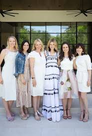 A cute vineyard outfit might be a lightweight pair of casual pants or white jeans with a pretty summer blouse. Summer Lunch Party Dresses Cheap Buy Online