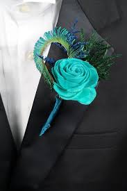 Free shipping on orders over $100. Peacock Sola Flower Boutonniere Wood Flower Boutonierre Etsy Sola Flowers Feather Bouquet Wedding Wood Flower Bouquet