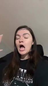 Jacinda Forehead Tattoo