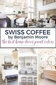 Colour comparisons in order to easily see the different colour tones. Benjamin Moore Swiss Coffee The Best Home Decor Paint Colors