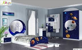 Set tempat tidur ganda untuk anak kembar. Desain Kamar Tidur Anak Laki Laki Minimalis