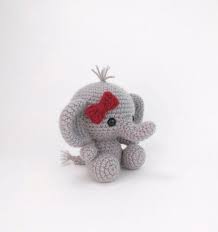 Pattern Ellis The Elephant Crochet Elephant Amigurumi Etsy Amigurumi Elephant Pattern Crochet Elephant Crochet Elephant Pattern