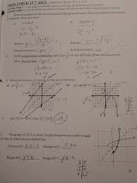 Unit 5 test answer key. Fravel Dan Math Cp Algebra 2