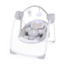 Best baby swing for travel : Ingenuity Portable Swing Cuddle Lamb Target