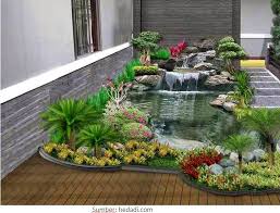 Gambar plafon di atas adalah empat desain yang bisa anda pertimbangkan. Contoh 49 Gambar Kolam Ikan Hias Minimalis Terbaik