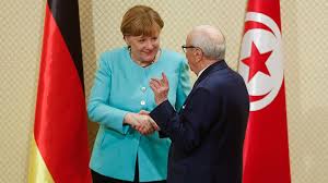 President donald trump finally met with german chancellor angela merkel at the white house on friday. Germany S Merkel Strikes Immigration Deal On Visit To Tunisia Al Monitor The Pulse Of The Middle East