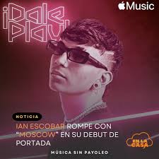 Ian Escobar, el artista cartagenero que sorprendió a todos, con el exitoso  tema afro latino, Moscow. La plataforma iTunes le ha dado el apoyo a la  canción y ya se escucha en