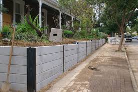 Concrete Sleepers Retaining Walls Adelaide Brisbane Landscaping Retaining Walls Concrete Sleepers Concrete Sleeper Retaining Walls