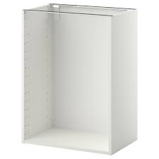 50 601 просмотр • 11 окт. Metod Base Cabinet Frame White 60x37x80 Cm Ikea