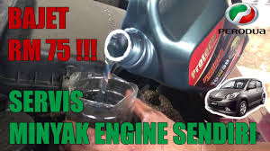 Maybe you would like to learn more about one of these? Cara Servis Minyak Enjin Perodua Myvi Youtube