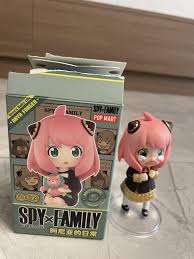 Was walking around a mall and saw one of these pop mart Ayna boxes. Now I  can wake up to crying Ayna every day : rSpyxFamily