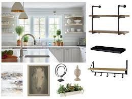 Shiplap walls provide a rustic backdrop for a gallery wall. Decorating A Shiplap Kitchen Wall Decorist