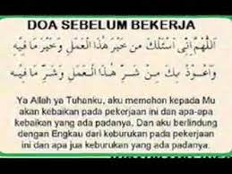 Setelah selesai berzikir dilanjutkan dengan berdoa. Doa Sebelum Berangkat Kerja Youtube
