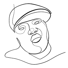Biggie smalls drawing at getdrawings | free download. Biggie Smalls Art Print By Dane Khy Icanvas