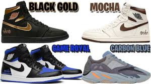 Air Jordan 1 Retro High Og Black And Gold Air Jordan 1 Black Gold Mocha Game Royal 2020 Jordan 9 Racer Blue Ye Air Jordans Jordan 1 Black Jordan 1