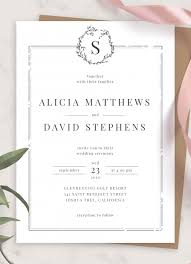 You need to decide whether you want a traditional wedding in a chapel, forest. Formal Wedding Invitations Download Or Buy Printed