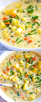 Easy Creamy Homemade Potato Soup Recipe Homemade Potato Soup Soup Recipes Potato Soup Recipe