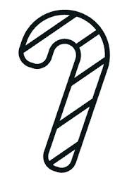 To download our free coloring pages, click on the candy cane symbol you'd like to color. Candy Cane Templates Christmas Candy Cane Coloring Page Candy Cane Outline