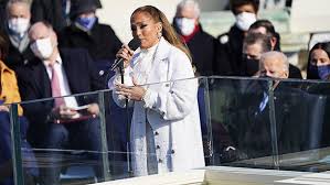 Dude, can we talk about @ladygaga's dress? Jennifer Lopez At Joe Biden Inauguration She Slays Her Performance Hollywood Life