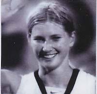 Sid McLaren presents the Marian McLaren Memorial Trophy to Tigers Under 16  Boys Captain David Lowrey for Best and Most Loyal Mem