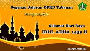 Kami keluarga besar manajemen indodax.com mengucapkan selamat hari raya idul adha 1439 h bagi anda yang merayakan. Selamat Hari Raya Idul Adha 1439 H Dprd Tabanan